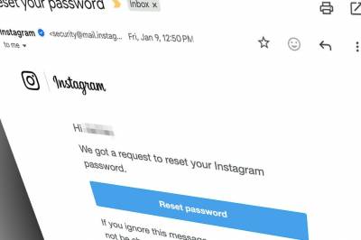 Fikk du Instagram-e-post om passordbytte?