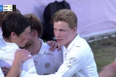 Ole Blomberg setter 1-1 mot Union Saint-Gilloise