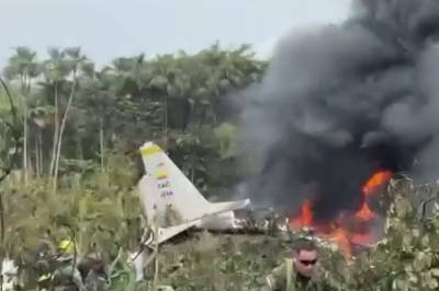 Skal vise styrtet Hercules-fly