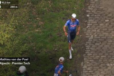 Fullstendig kaos i Paris-Roubaix - den regjerende mesteren måtte bytte sykkel tre ganger