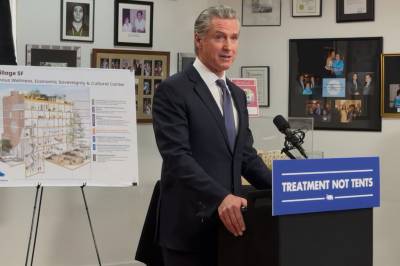 Californias guvernør til europeiske ledere: – Vis ryggrad