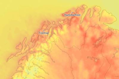 Varmerekord i nord: – Kunne ikke bedt om noe annet