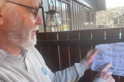 Ola fikk «prankebrev» på døra – innholdet overrasket han