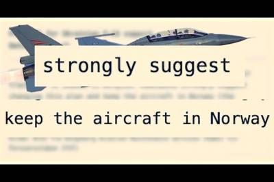 F-16-avsløringen: Var tilbudt å fikse flyene raskere i Norge