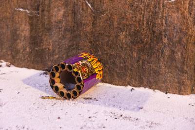 Ti personer fikk øyenskader av fyrverkeri