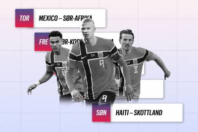 Fotball-VM 2026: Program og kamper