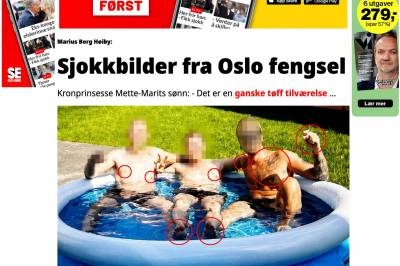 Opplysninger til VG: Marius Borg Høiby ble avbildet i basseng i Oslo fengsel