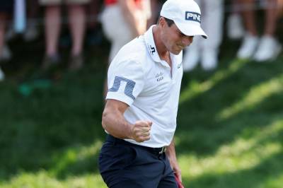 Norsk golfbragd: Hovland vant PGA-turnering etter omspill