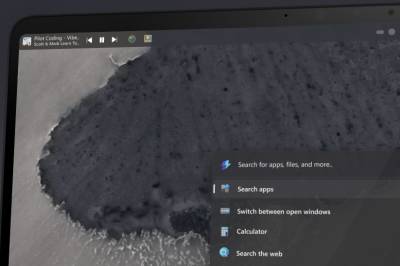 Dette er Windows, ikke Mac