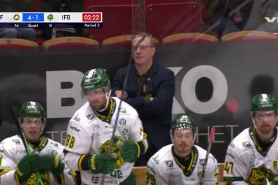 Bobby Trivigno med mål mot IF Björklöven