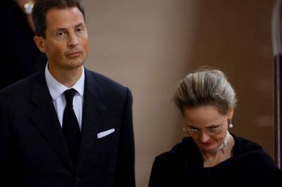 Prinsen og prinsessen av Liechtenstein kommer i kong Haralds gravferd
