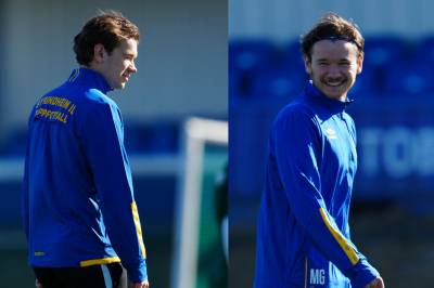 Her varmer Strindheims nye spillere opp før kampen