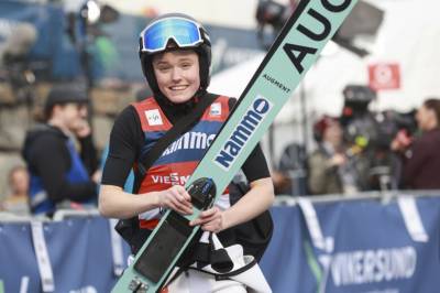 Eirin Maria Kvandal vant avbrutt Vikersund-renn – verdensrekorden overlevde