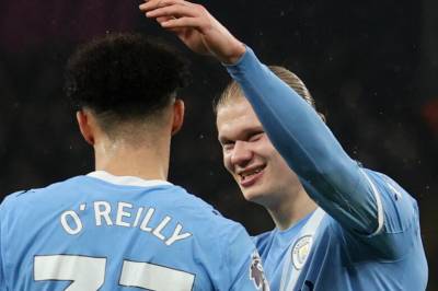 Haaland serverte: City tetter luken