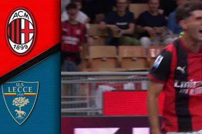 Se høydepunktene fra AC Milan - Lecce