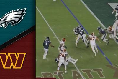 Se høydepunktene fra Eagles - Commanders