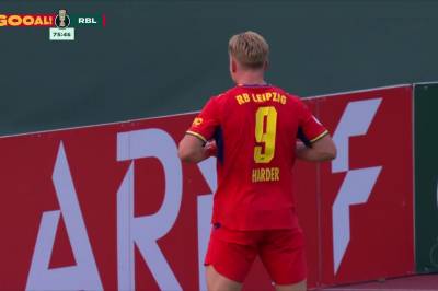 Conrad Harder med mål mot Eintracht Trier