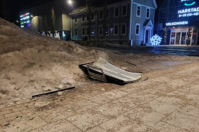 Rykket ut til Harstad-hotell: – TV kastet ut av vindu