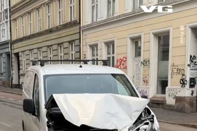 Mathias (25) våknet opp til smadret bil