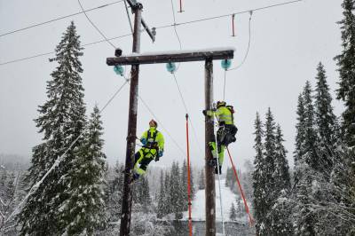Linea: Kan ikke si når strømmen er tilbake