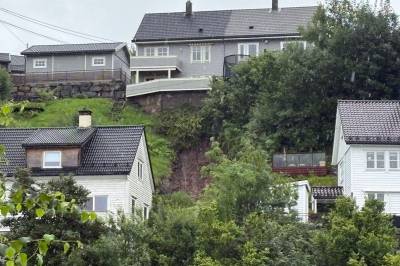 Jordras traff hus: – Jeg hørte et brak
