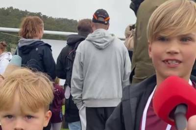 Dette sa «kidsa» etter løpet