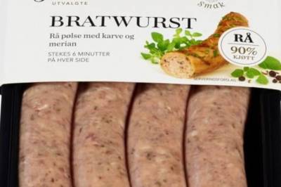 Tilbakekaller Jacobs utvalgte Bratwurst rå
