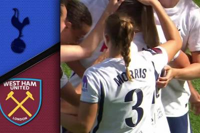 Se høydepunktene fra Tottenham - West Ham