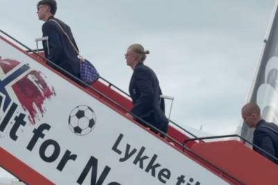 Her drar landslaget til USA