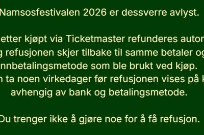 Festival avlyst etter tregt forhåndssalg