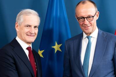 Tysklands forbundskansler kommer til Norge