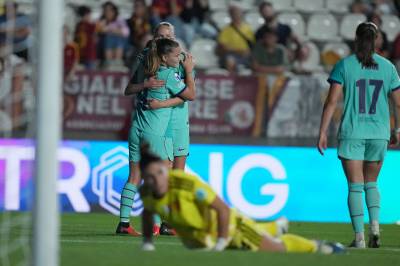 Caroline Graham Hansen herjet med to mål og en assist i storseier i Champions League