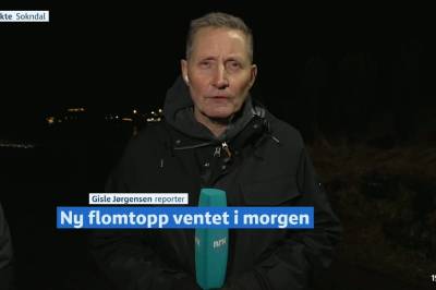 Ny flomtopp ventet i Sokndal i morgen
