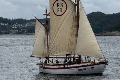 Colin Archer hedres med havnefest i Larvik