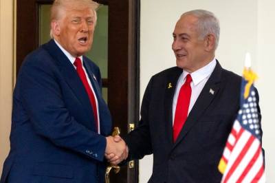 Trump: Samarbeider med Israels naboland for å flytte palestinere