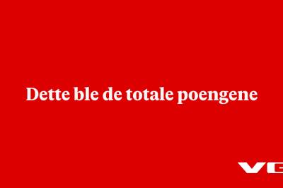 Dette ble de totale poengene