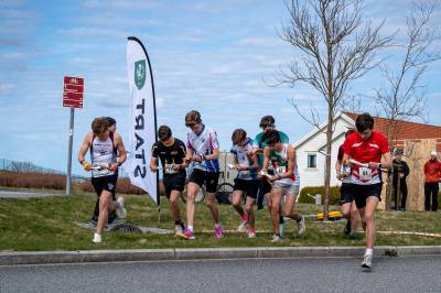 God stemning under NM i sprintorientering i Sandnes