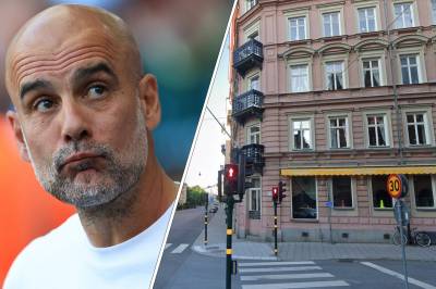 Guardiola dukket opp på restaurant i Sverige