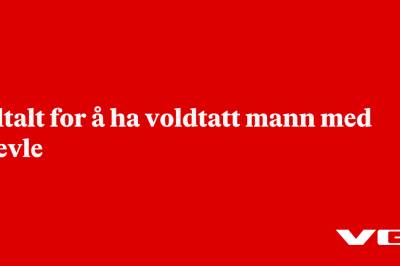 Tiltalt for å ha voldtatt mann med kjevle