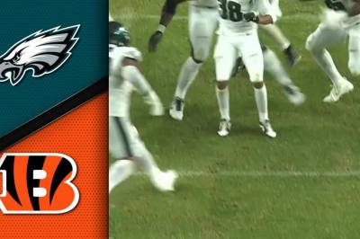 Se høydepunktene fra Eagles - Bengals