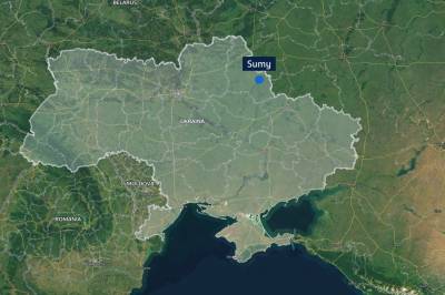 Minst ni drept i russisk angrep i Ukraina