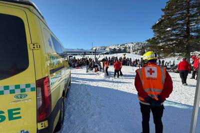 Fikk nok å gjøre: – Ramla inn med skader