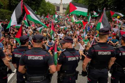 Spanske myndigheter iverksetter ekstraordinære Vuelta-tiltak etter Gaza-protester