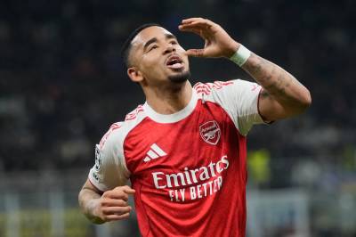 Arsenal brøt seierstørke i Italia – Jesus-dobbel senket Inter i 3-1-seier