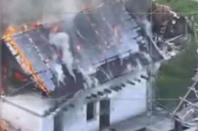 Russerne har tilintetgjort «svensk» landsby