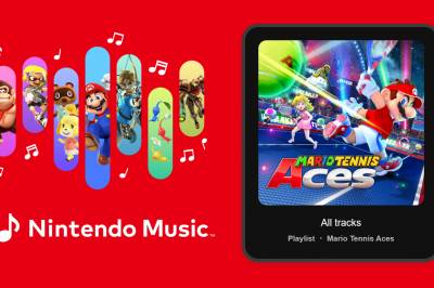 Mario Tennis Aces' lydspor er nå tilgjengelig med Nintendo Music