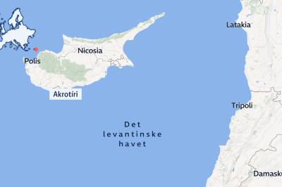 Britisk base på Kypros truffet av drone